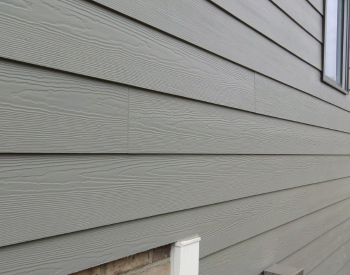 Close-up of clean siding after maintenance in San Rafael, CA